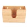 Диспенсер для бумажных полотенец, бамбуковый держатель для салфеток, коробка для салфеток для ванной комнаты, кухни, гостиной