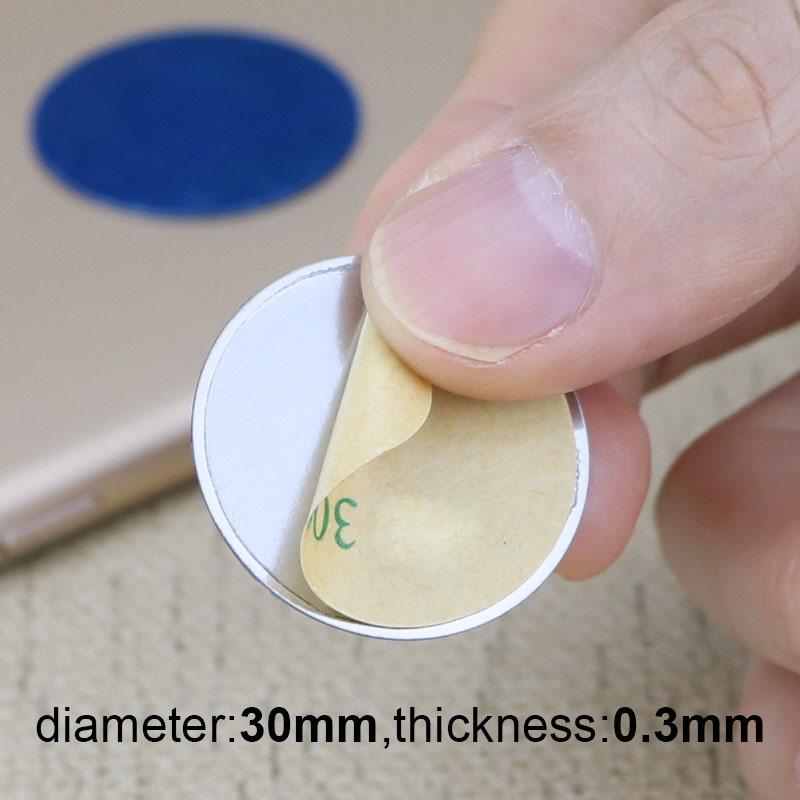 Magnetic Metal Plate For Magnetic Car Phone Holder Universal Iron Sheet Sticker Stand Mobile Phone Magnet Holder Mount