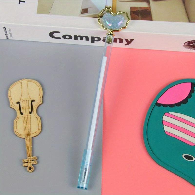 Возвращение в школу, 10 шт. 0,5 мм, креативная гелевая ручка с имитацией кристалла и любовью, высококачественная ручка для девочек, симпатичная канцелярская офисная ручка для подписи