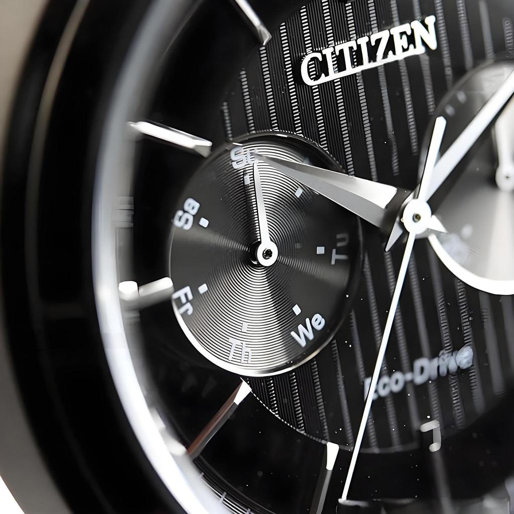 Citizen Часы Eco-drive, мужские водонепроницаемые часы, BU4034-82E