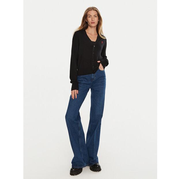 Джинсы AMI PARIS FTR420.DE0031 синий Wide Leg