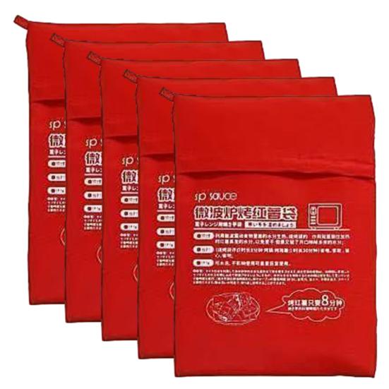 1/2/3/4/5 шт. мешок для жареного картофеля в микроволновке, устойчивый многоразовый пушистый картофельный пресс для кукурузы