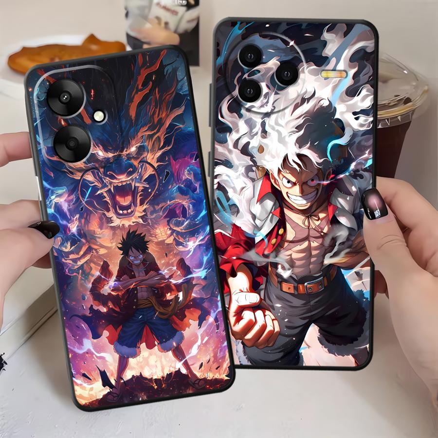 Чехол для Xiaomi Redmi A5 K60 9T 10 9A 9C A1 A2 Plus 12C K40 K50 Gaming 13C 12 Funda Чехол для телефона Крутой Аниме Луффи