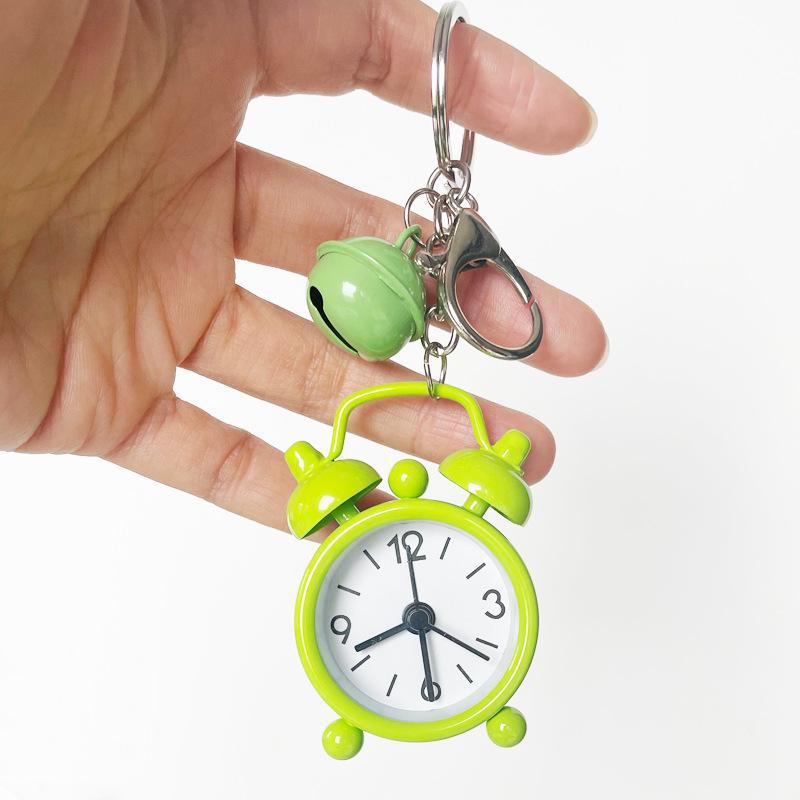 Миниатюрный металлический брелок-будильник для автомобиля - идеально подходит для детей, студентов, сумок и подарков!