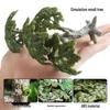 Handmade Children's Cognitive Simulation Banyan Tree and Pine Tree Ornaments for Building Sand Table Landscapes