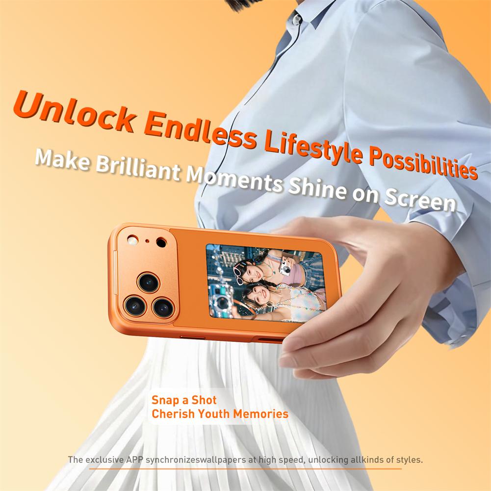 Чехлы для телефонов с функцией NFC и искусственным интеллектом для iPhone 17 Pro Max, чернильный экран, сделай сам, роскошный дисплей с электронными чернилами, настраиваемый чехол для телефона