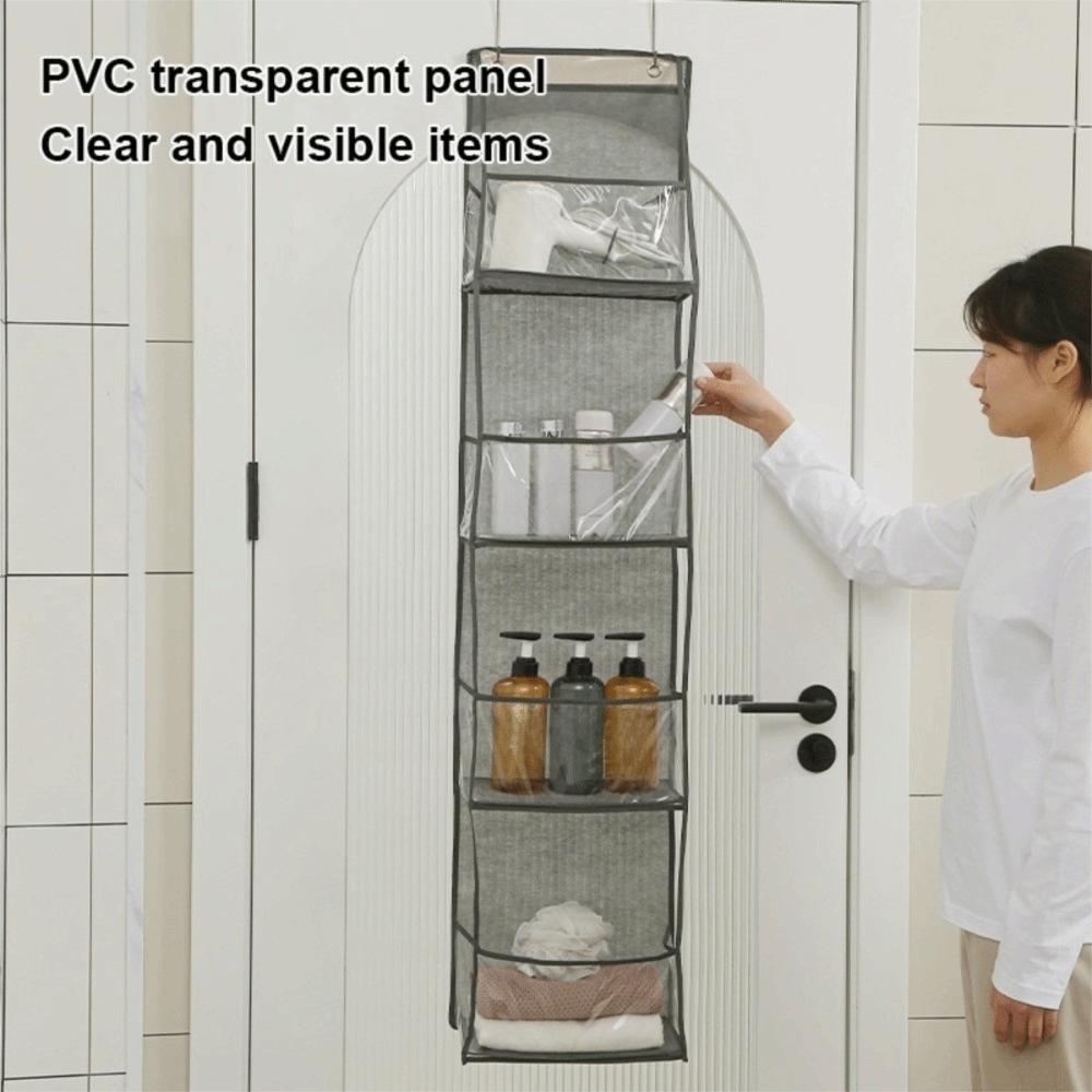 Подвесная сумка для хранения с шестью отделениями, настенный органайзер для сумки, сумка для хранения игрушек и закусок, общежитие