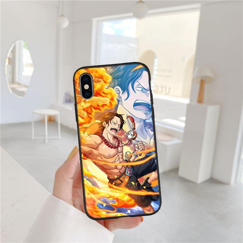 Чехол для телефона One Piece ACE Sabo Luffy из мягкого материала для Redmi Note 13 14 Pro+ Plus A3 A3X 13X 13C 13R 14S 14C 14R