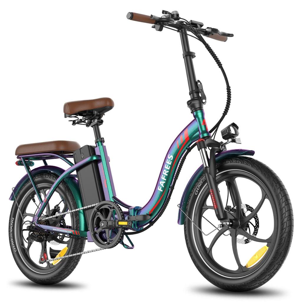 Electric Bicycle Fafrees F20+ Pro 250W Motor Foldable City Electric Bike 36V 25AH LCD display 7 Speed 20" Fat Tire