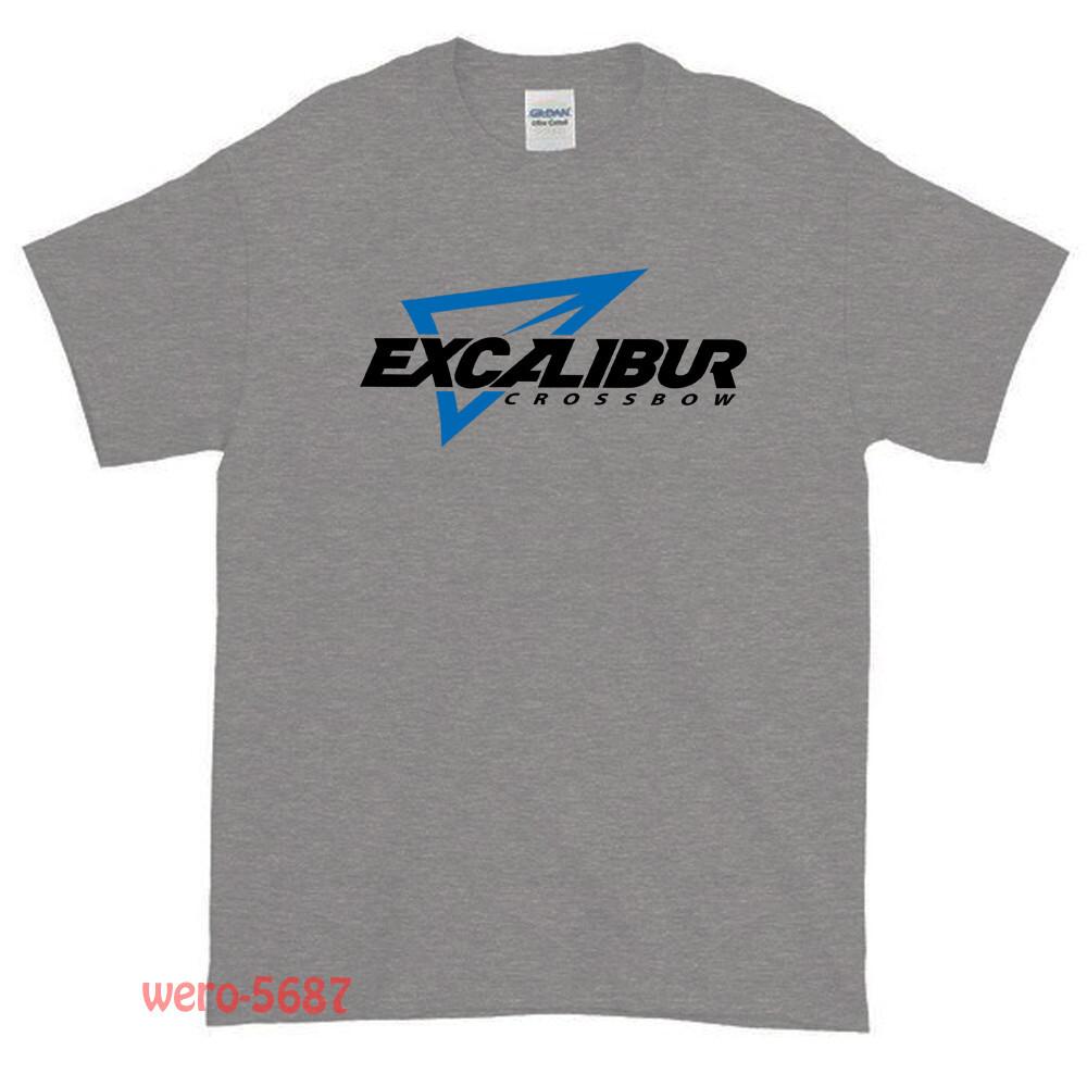 Новая арбалетная стрела Excalibur Лук и стрелы Логотип Унисекс Футболка Смешная Размер от S до XXL