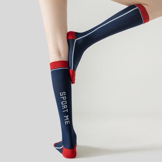 Compression Stockings Long Tube Anti-Fatigue Super Soft Anti-friction Good Stretch Socks for Running