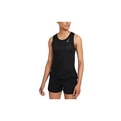 Dri-FIT Race Solid Logo свободный крой майка женская топы черный DD5940-010
