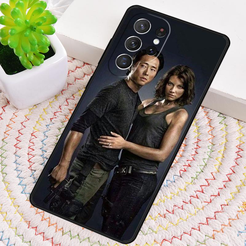 Гленн Мэгги Ходячие мертвецы Силиконовый Чехол для Телефона Для Samsung Galaxy note 10 pro S26 S24 S23 S22 S21 Plus S25Ultra Capa Cover