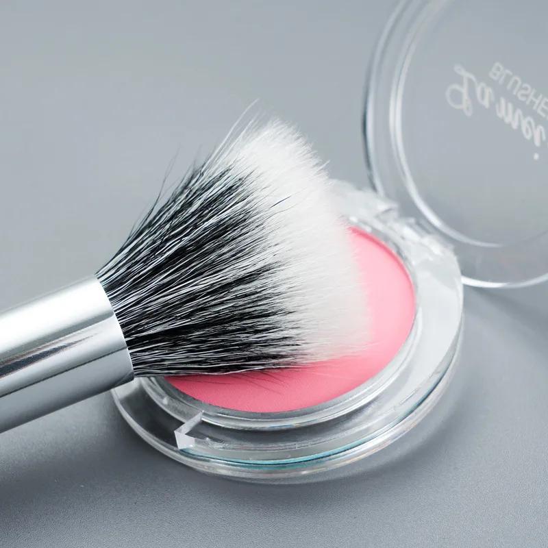 1pcs Blush Brush Stippling Makeup Brush Cosmetic Powder Natural Blooming Blusher Highlighter Contour Brushes