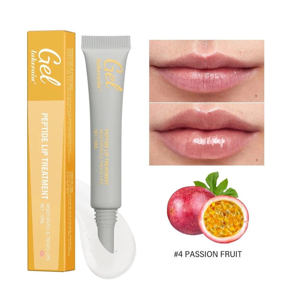 Moisturizing Peptide Lip Treatment Lip Mask Gel Remove Dead Skin Lipstick Base Lip Cream Lip Care 10ml