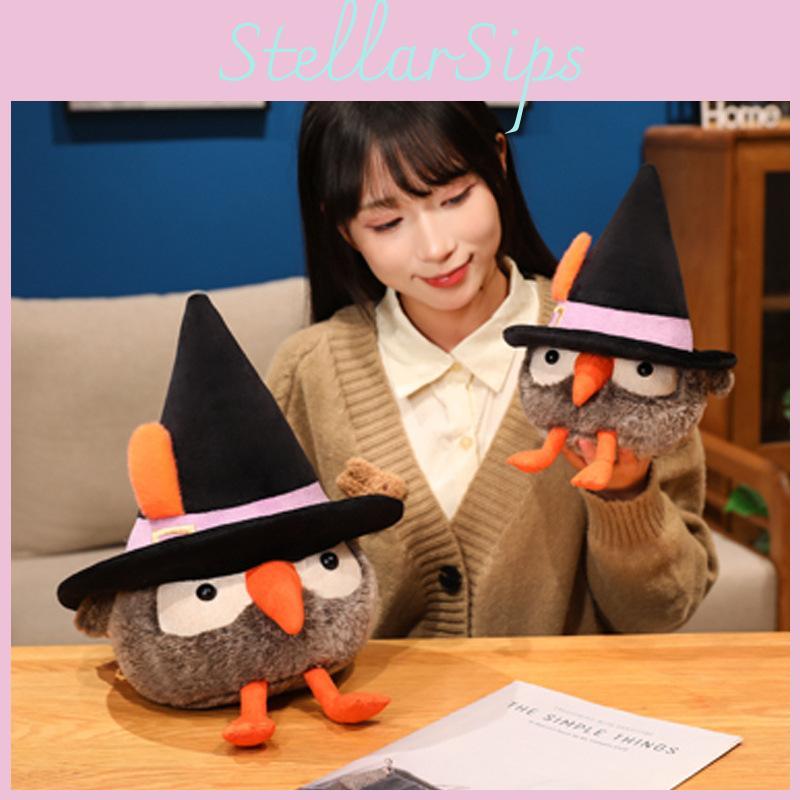 Плюшевая игрушка сова Хэллоуин декор Милый мягкий набивной зверек для девочек дом офис