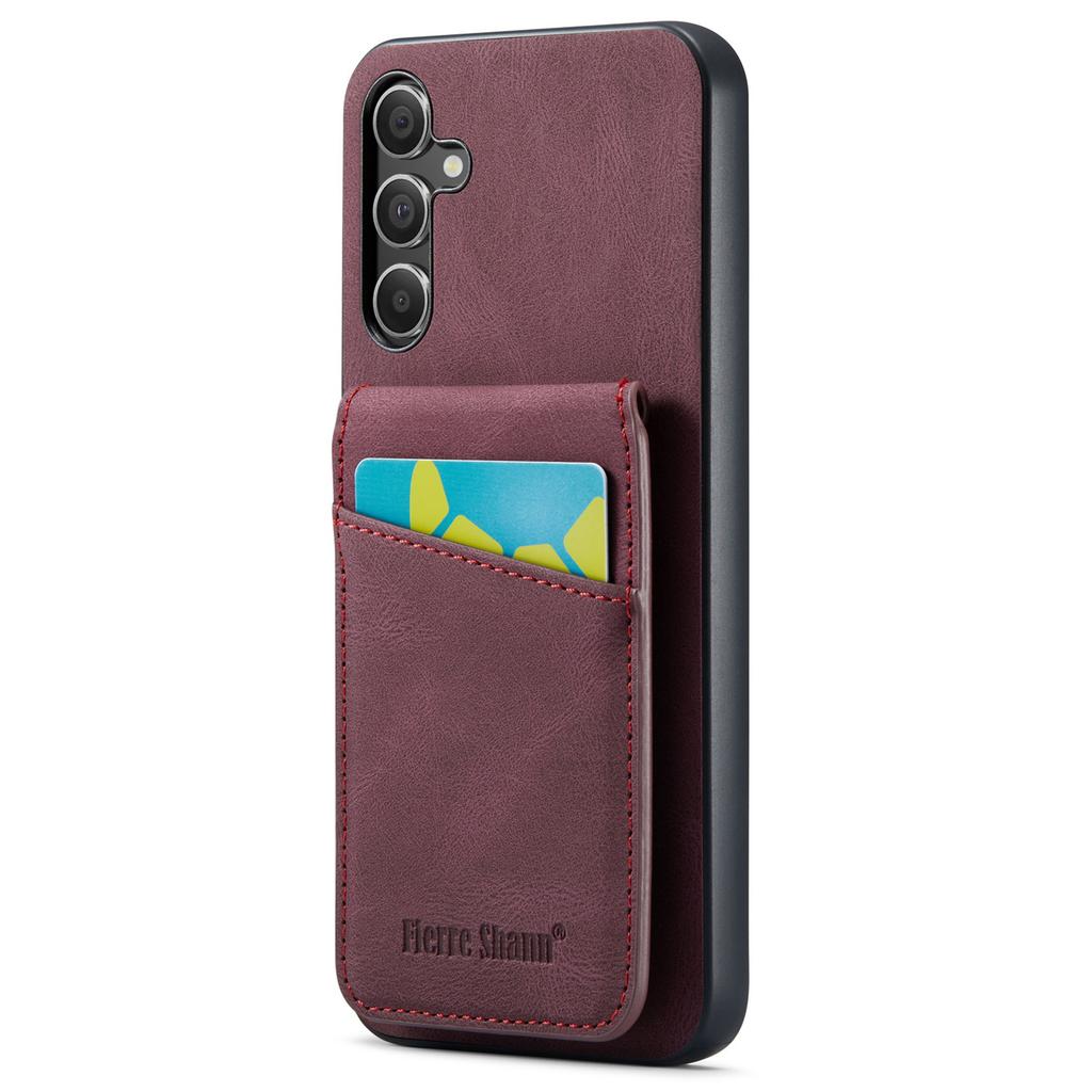 Чехол для мобильного телефона Samsung Galaxy A13 5G с отделениями для карт, задняя крышка из ПУ+ТПУ