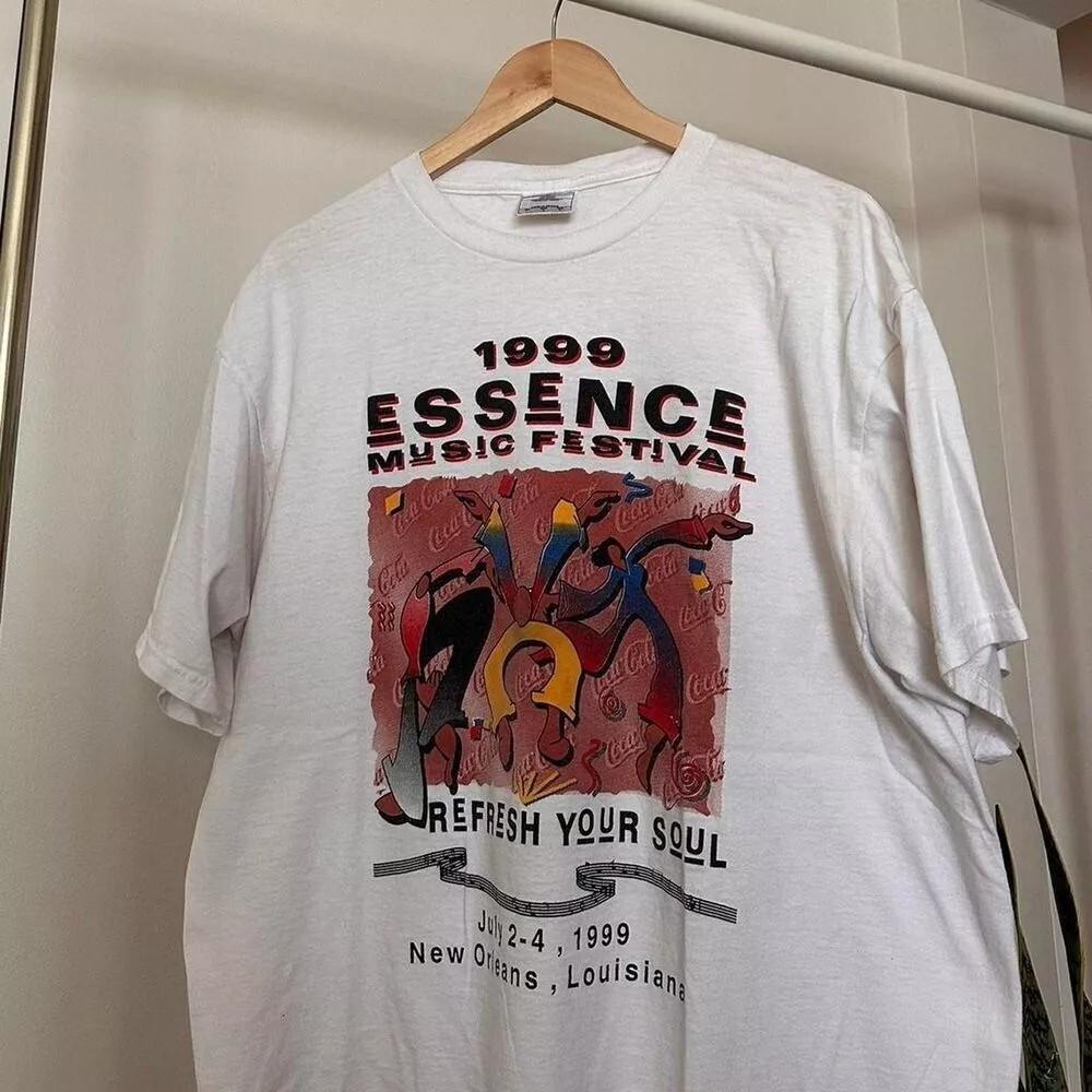Remake 1999 Essence Music Festival Lauryn Hill T shirt Classic Style S5XL Unisex T-Shirt