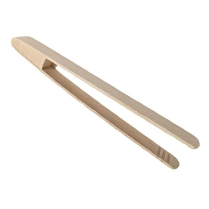 Toast Tongs - H. Beligné &; Threads - Model 2 - Beech - 25 Cm - Brown