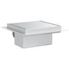 2 in 1 Shower Drain Silver 15 x 15 cm Stainless Steel 304