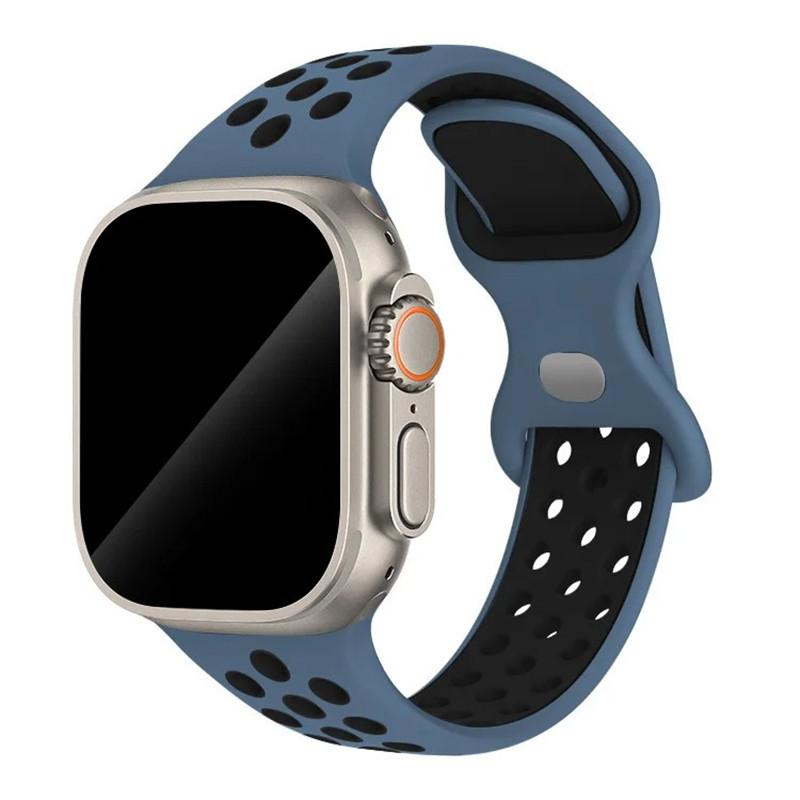 Спортивный ремешок с цветными частицами, резиновый ремешок для Apple Watch 49 мм 46 мм 45 мм 44 мм 42 мм 41 мм 40 мм для IWatch 11 10 9 8 7 6 5 4 3 SE