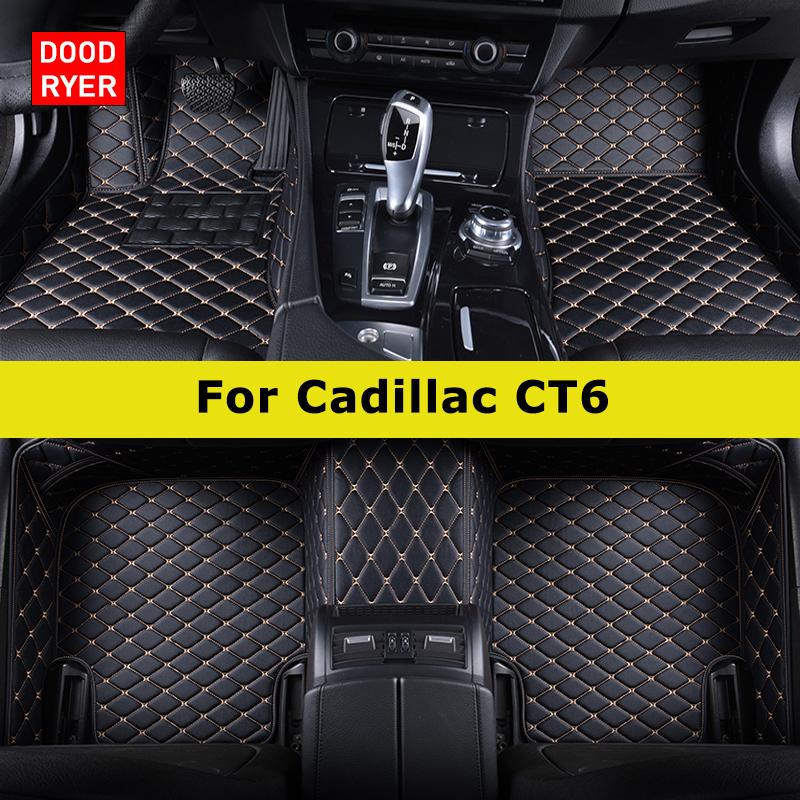 DOODRYER Индивидуальные автомобильные коврики для Cadillac CT6 Автомобильные ковры для ног Coche Аксессуар zf8