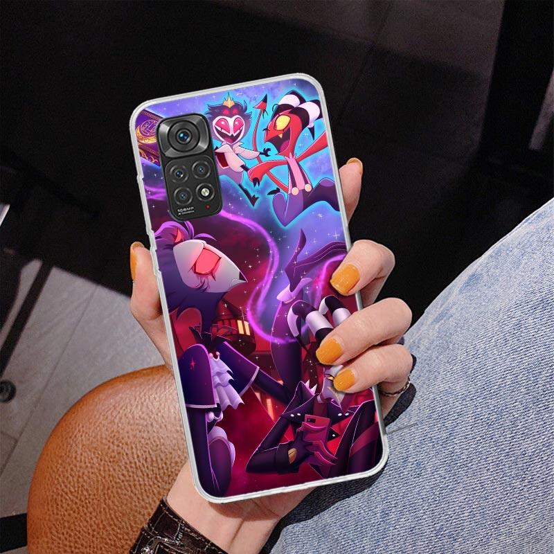 H-Hazbin Hotel Ангел Пыль Чехол для Телефона для Чехла для Телефона для Xiaomi Redmi Note 15 14 14S 13 Pro Plus 12 12S 11S 11E 10S 10 11T 5G Uni