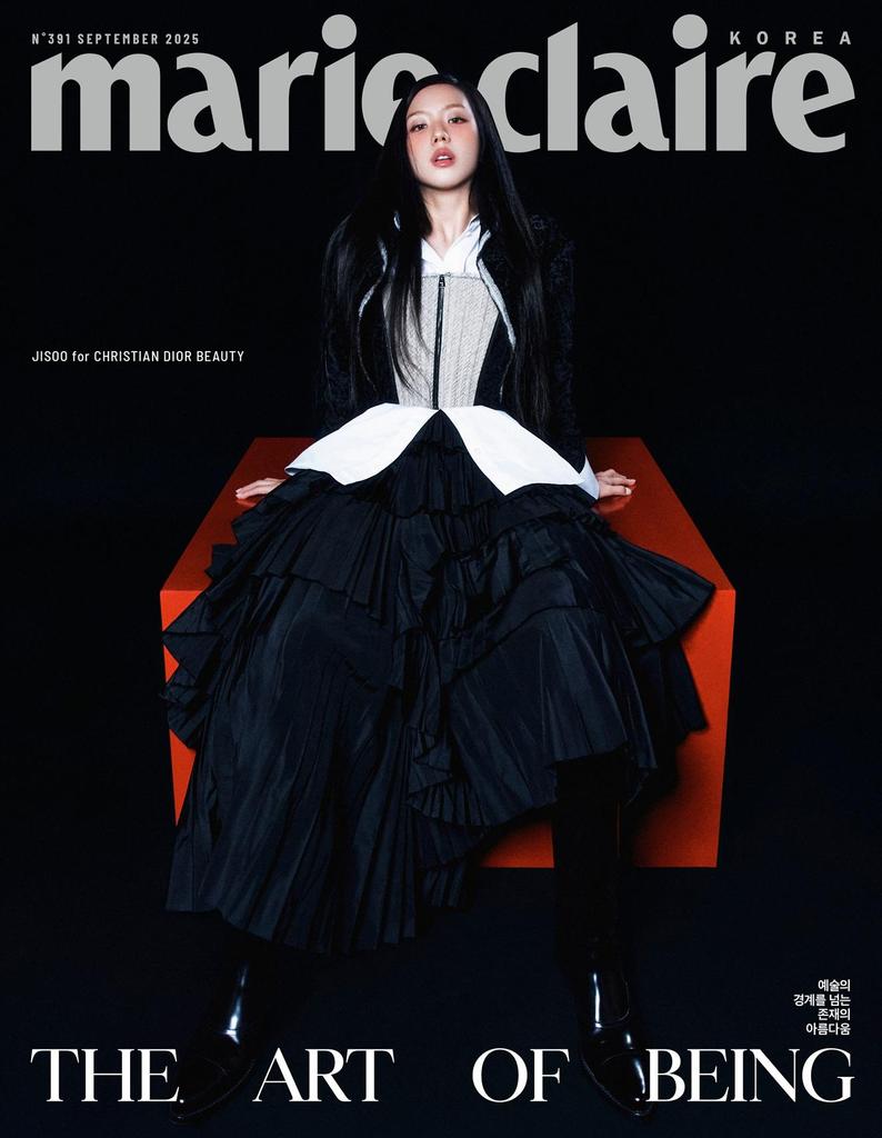 Marie Claire Korea 2025 Сентябрь BLACKPINK JISOO, K POP, K-МОДА, K-ИДОЛ