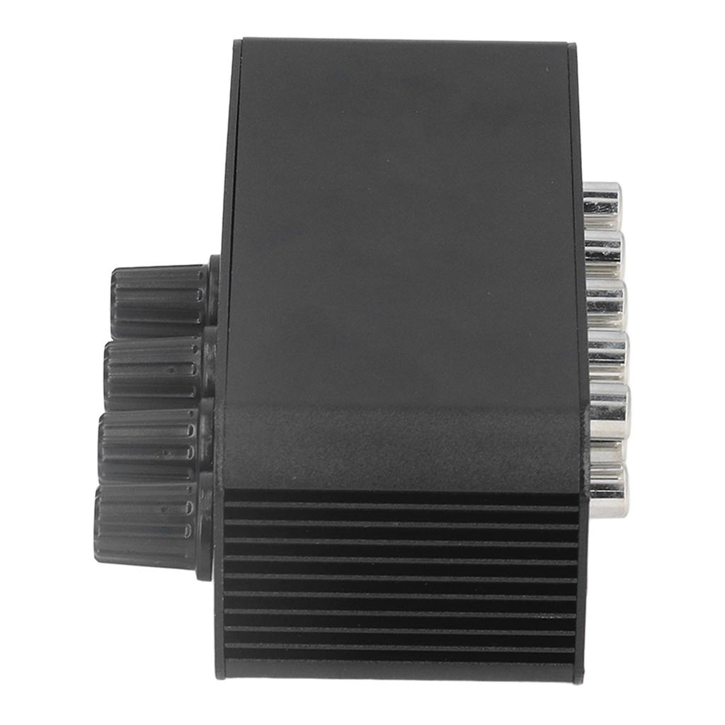 Стерео микшерный пульт 4 канала RCA вход и выход Мини стерео микшер с раздельными регуляторами громкости фо