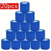 20 шт. самоклеящихся бинтов - синий медицинский бинт шириной 2 дюйма x 5 ярдов, спортивная лента для медицинского использования, спорта, оказания первой помощи и