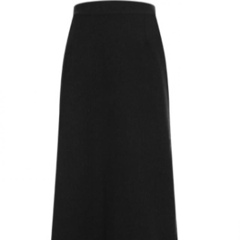Shop Fw Women S Back Banding Span Straight Long Skirt Th U wSk 20055 Dark Grey