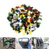 200/500Pcs Portable Auto Rivet Clips Universal Plastic Colorful Driver Retainer Door Panel Fender Daily Use