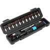 SHALL inch Torque Wrench Set Set with 14 Accessories 100mm Extension For and Cars 1/4 5-25N·m 15-Piece (H2.5, H3, H4, H5, H6, H8, H10, PH1, PH2, PH3,