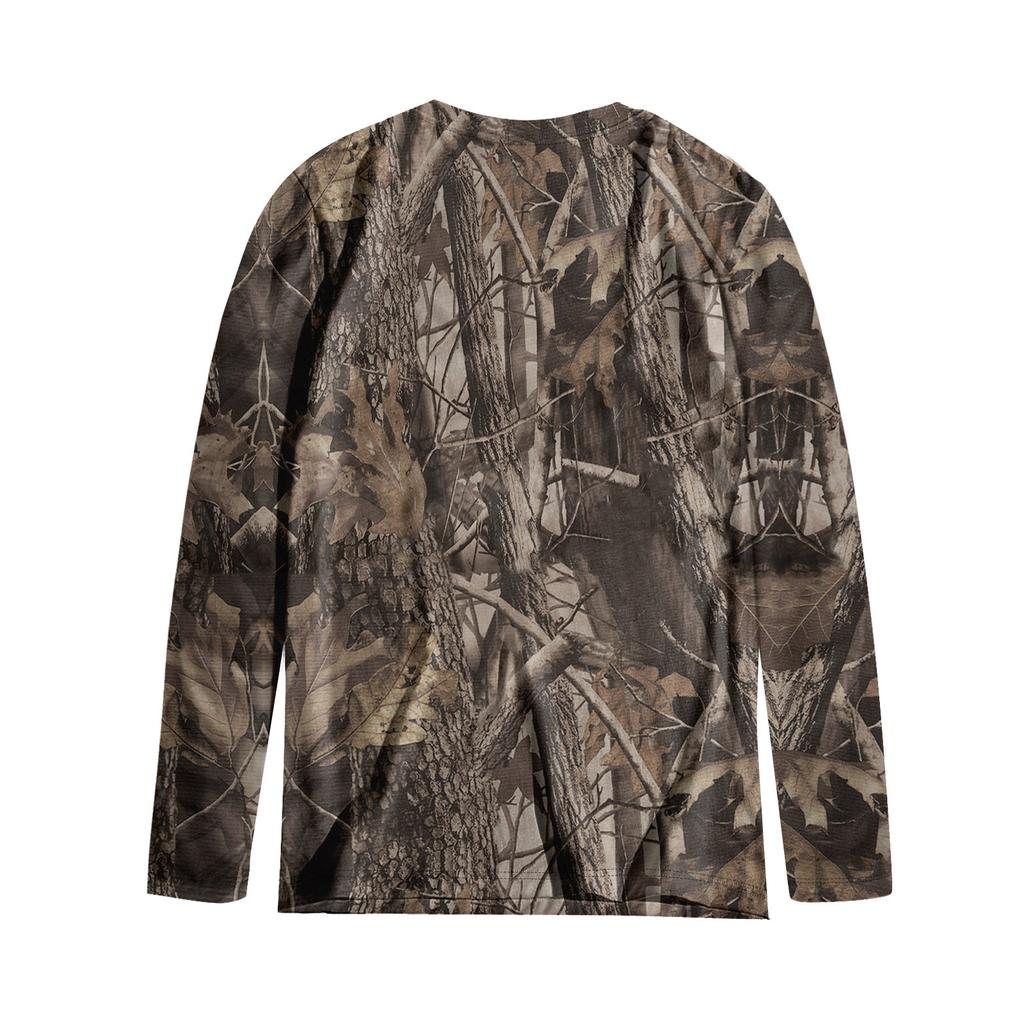 Женская мода O-образный вырез с длинным рукавом рабочая одежда с карманами принтованные топы летние топы для женщин