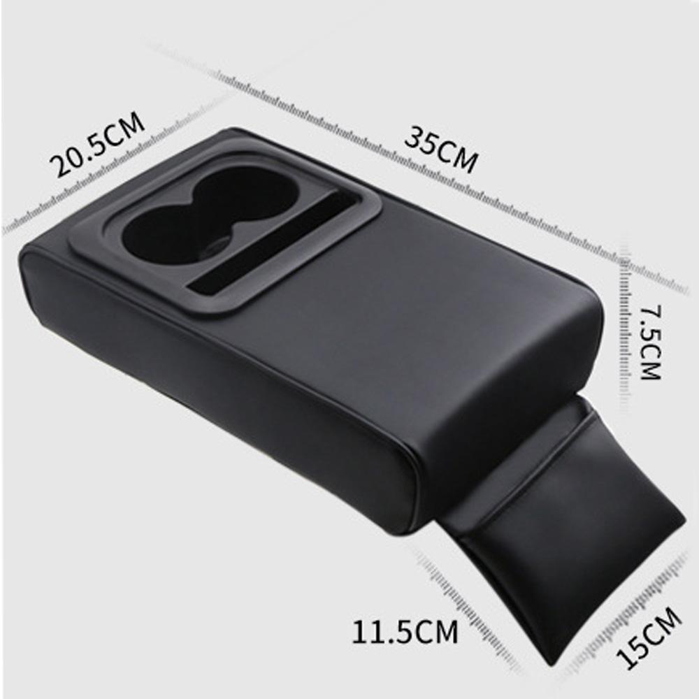 Подлокотник автомобиля Подлокотник Подстаканник Заднее сиденье Увеличенный держатель Автомобильный накопитель Автомобильный аксессуар