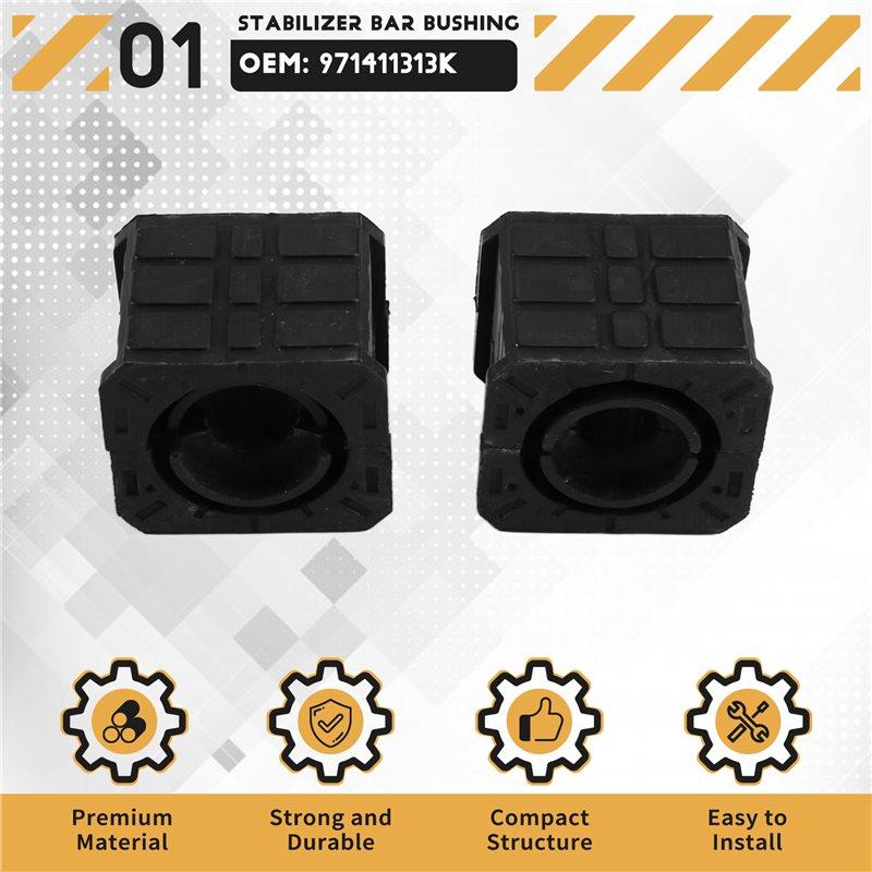 Durable-Sway Bar Bushings 2PCS 971411313K Front Stabilizer For Panamera Taycan 17-25 971 97A 97B 97C Y1A 971411313G