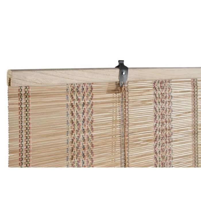 Store à enrouleur - DKD Home Decor - Multicouleur - 120 x 230 cm - Bambou Polyester - Intérieur