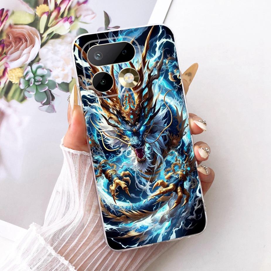 Чехол для Realme 16 Pro 5G RMX5121 Роскошный чехол с рисунком цветов Мягкий тонкий чехол для телефона Для Realme 16 Pro Plus Realme16 Pro+ 5G Сумки