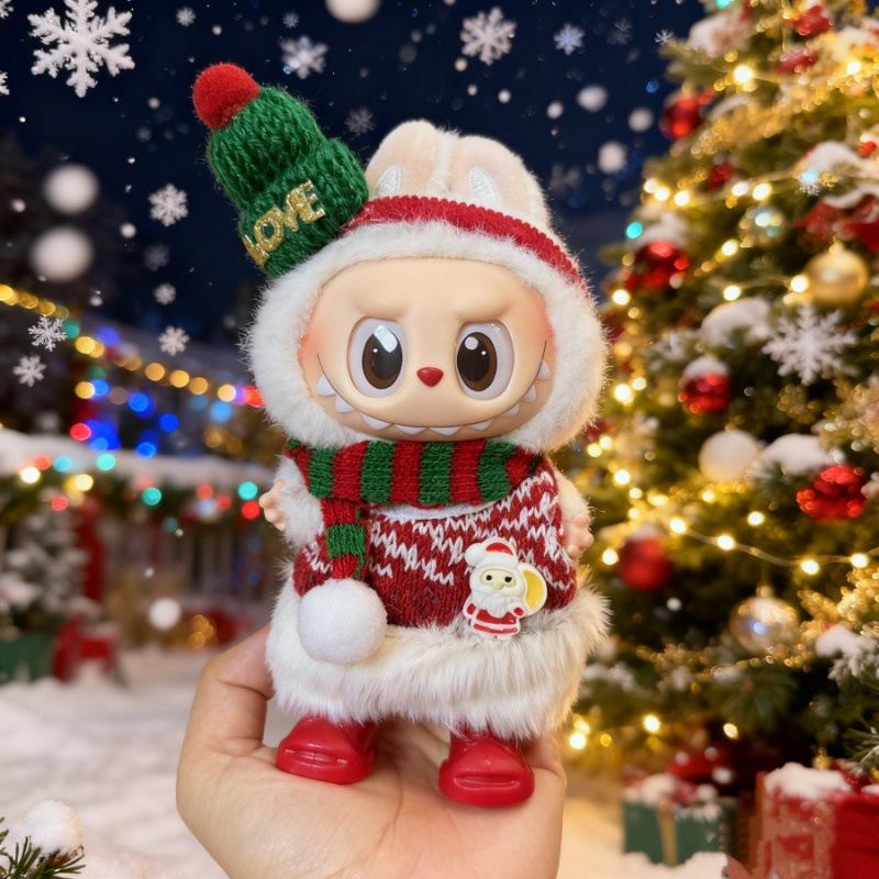 Only Clothes Are Suitable for Baby Clothes, Pendants, Dolls Can Wear Christmas Baby Clothes Set.