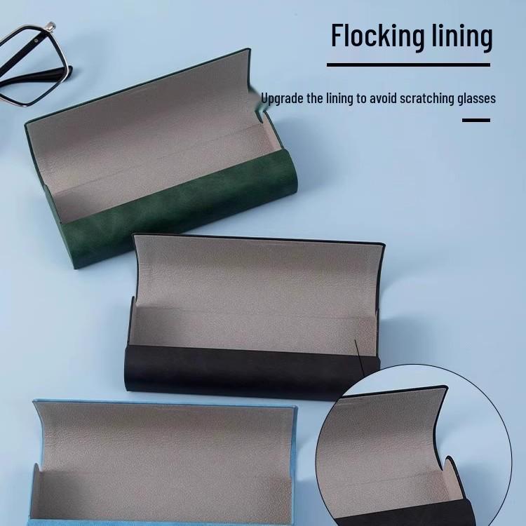 Эксклюзивный футляр для очков для женщин: Дизайн в стиле ретро премиум-класса, Защита от давления, Большая вместимость для очков для близорукости, Бесплатная доставка