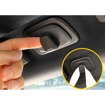 Подходит для Volvo XC90 2016- Матовый черный чехол-накладка на крючок люка крыши 2 шт.