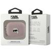 Etui do AirPods Pro 2 Karl Lagerfeld Monogram Karl Head Różowe