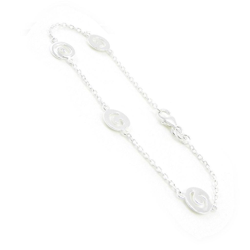 Les Trésors De Lily [I9095] - Серебряный браслет «Choréographie», серебро (родиевое покрытие) - 10 мм