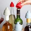 Новая креативная пробка для бутылки вина, силиконовая пробка для бутылки шампанского, маленькая красная крышка, инструменты для дома