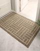 Inyahome Door Mats Welcome Mats Indoor Outdoor Rug Entryway Mats Shoe Scraper Ideal Inside Outside Home High Traffic Area Mats