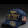 3D Printed US Navy 250th Anniversary Baseball Cap Women Adjustable Snapback Hat 2025