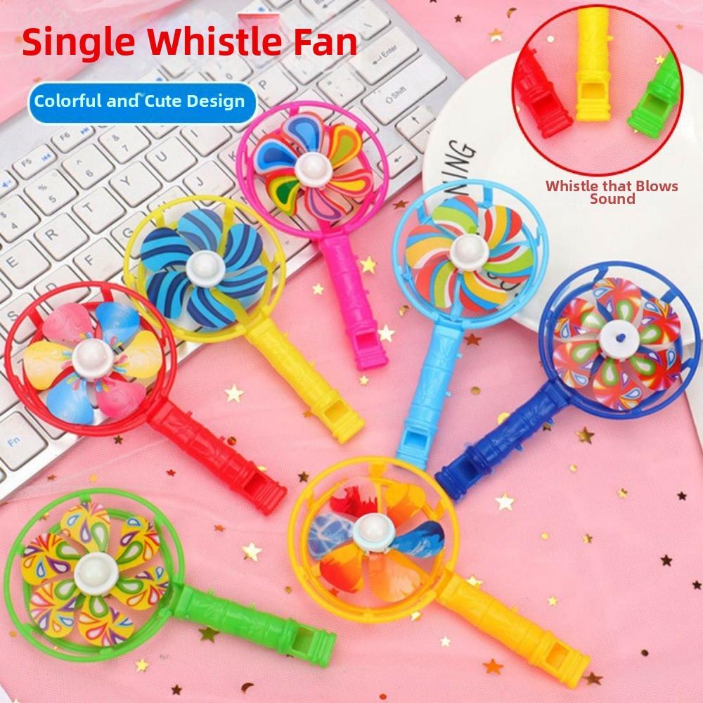5pcs 117 * 62mm Kids Whistle Windmill Toy Stuffing Carnival Prizes Boys Girls Birthday Gifts