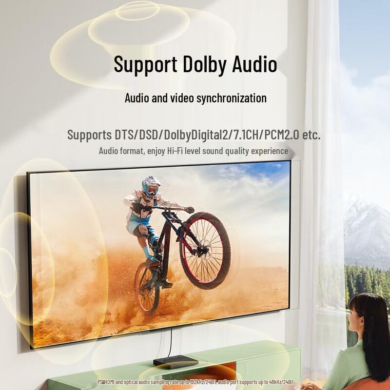 Ugreen HDMI 2.0 2x4 Переключатель-разветвитель с аудио