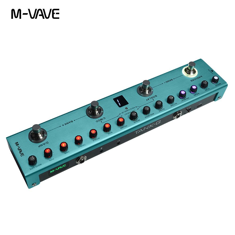 Педаль эффектов для электрогитары M-VAVE TANK-G с Delay и Reverb
