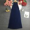 Women's Summer Sleeveless Suspender Dress Korean Style Beach Long Dresses Sundress